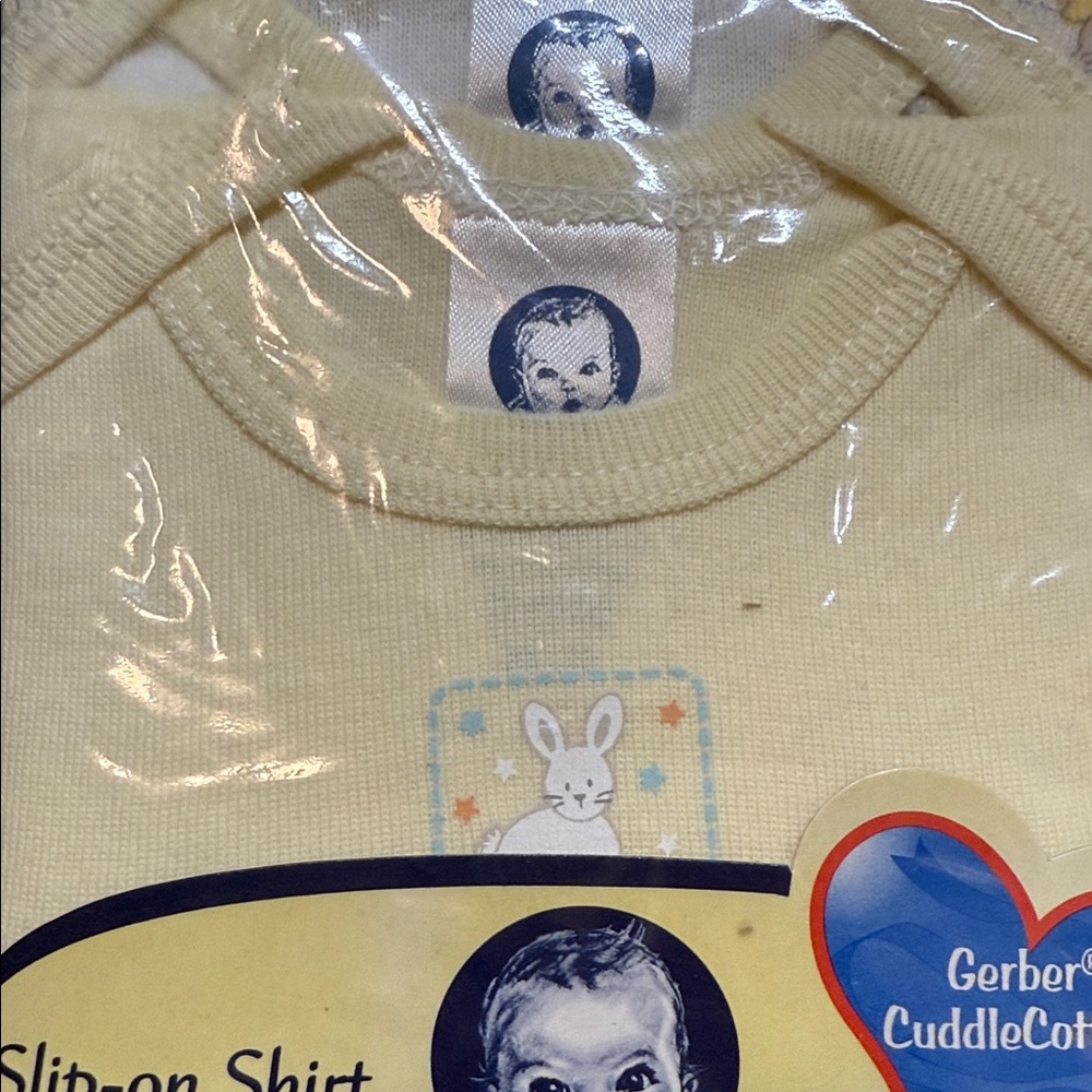 Gerber Baby Bodysuits - Yellow, Pink, and White - Picture 3 of 7